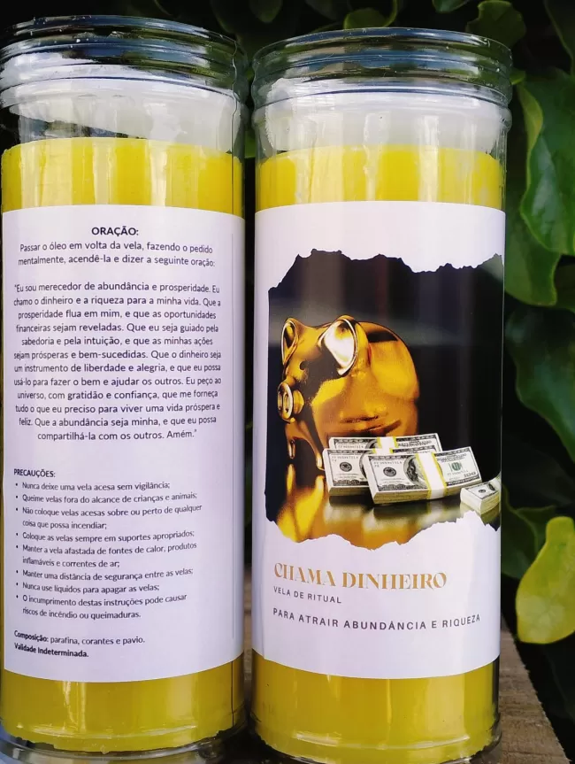 Vela Chama Dinheiro